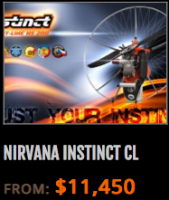 nirvana instinct ppg paramotor for sale